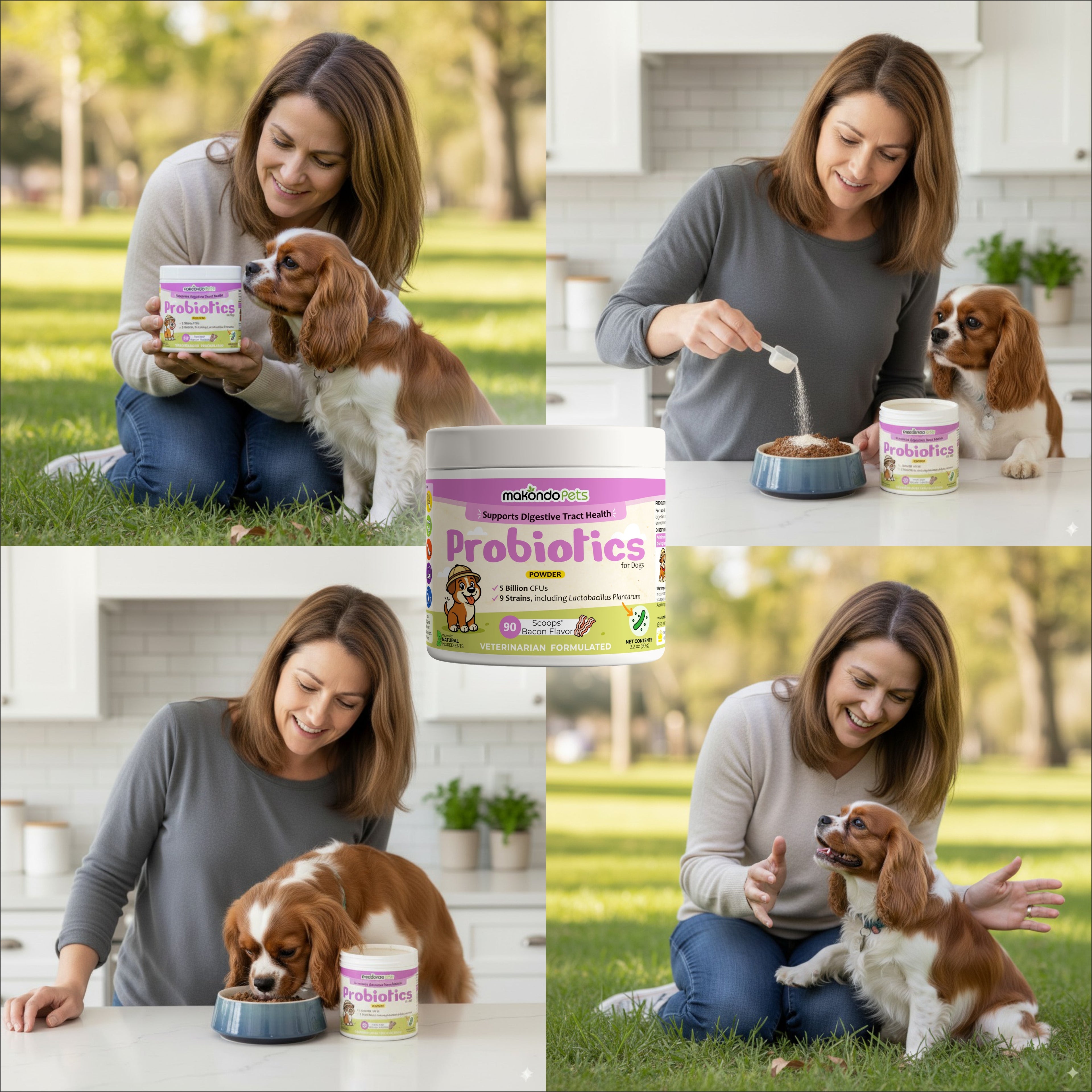 Probiotics for Dogs and Puppies – 90 Scoops