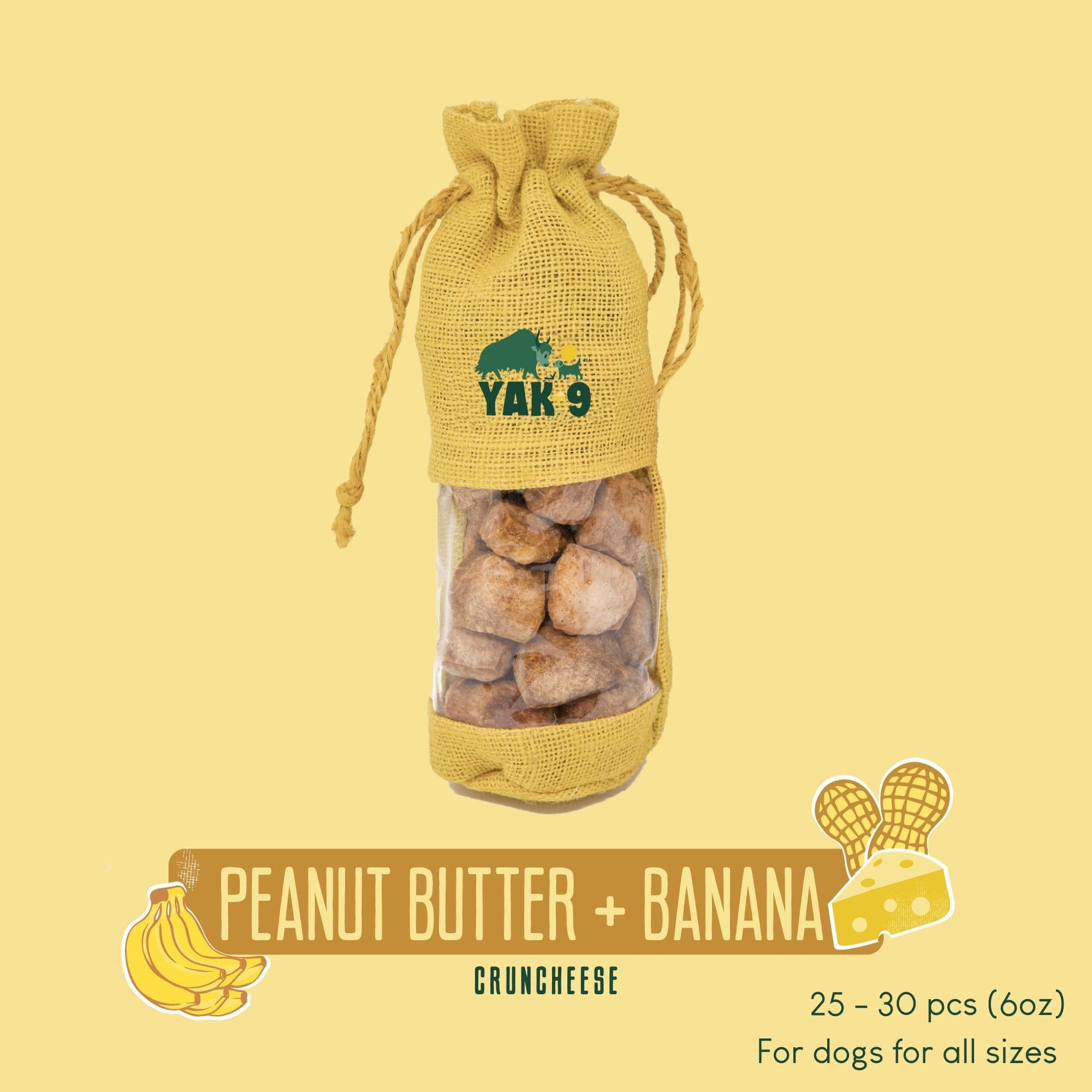 Yak9 Chews - Peanut Butter Banana