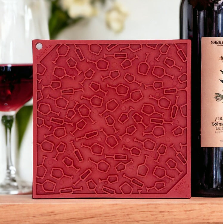 SodaPup Vino Dog Emat – Red