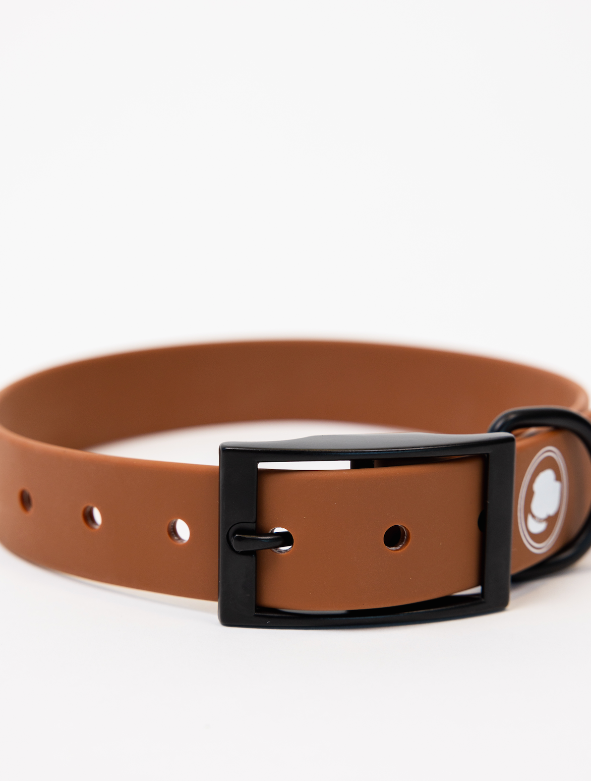 Coco Brown Weather and Odor Resistant Dog Collar