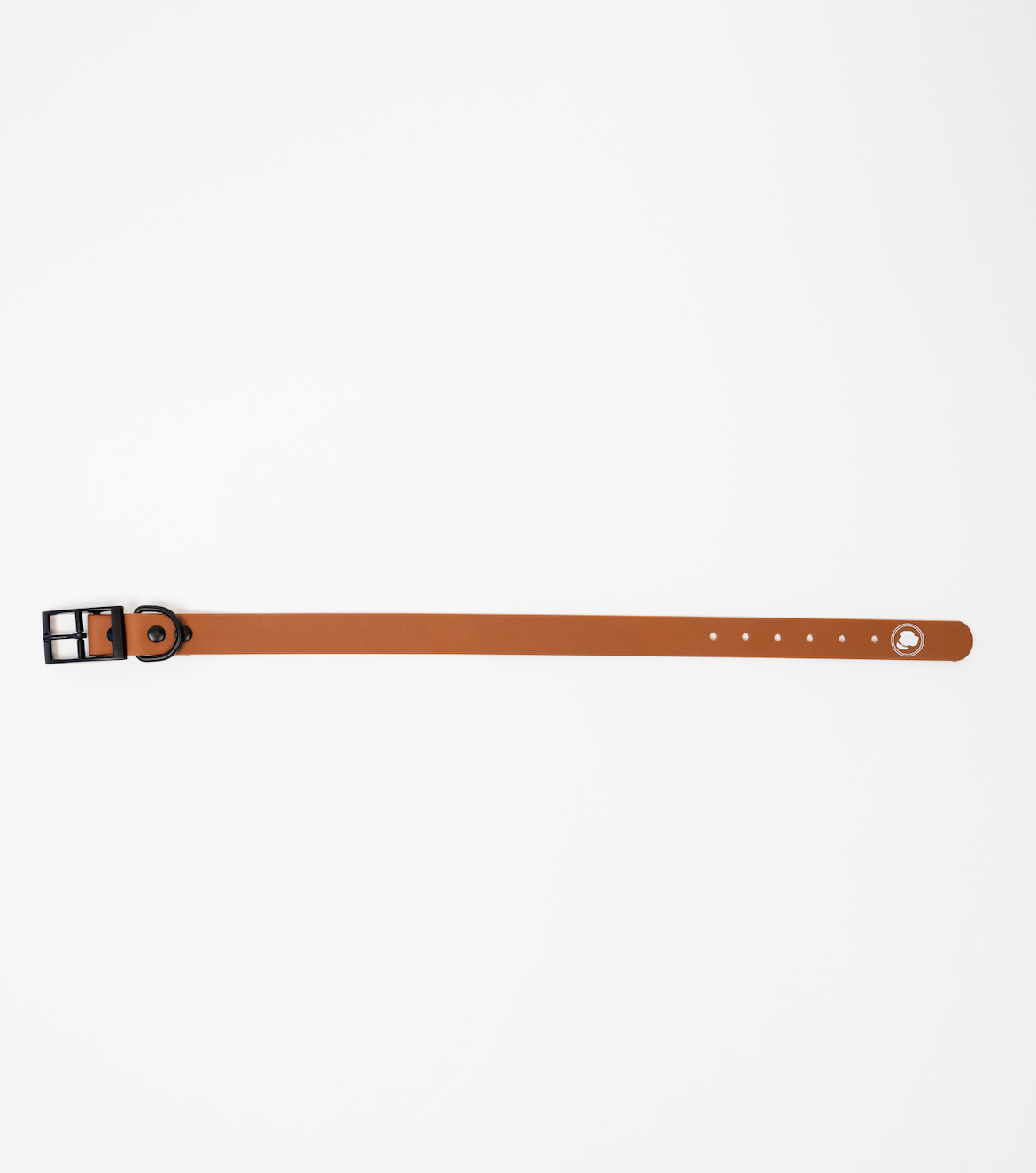 Coco Brown Weather and Odor Resistant Dog Collar