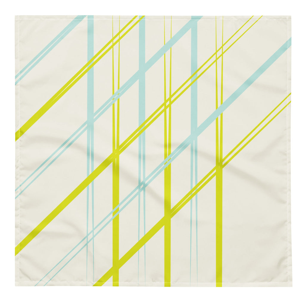 Sebastian and Clementine Neon Lines Bandana for Dogs and Cats
