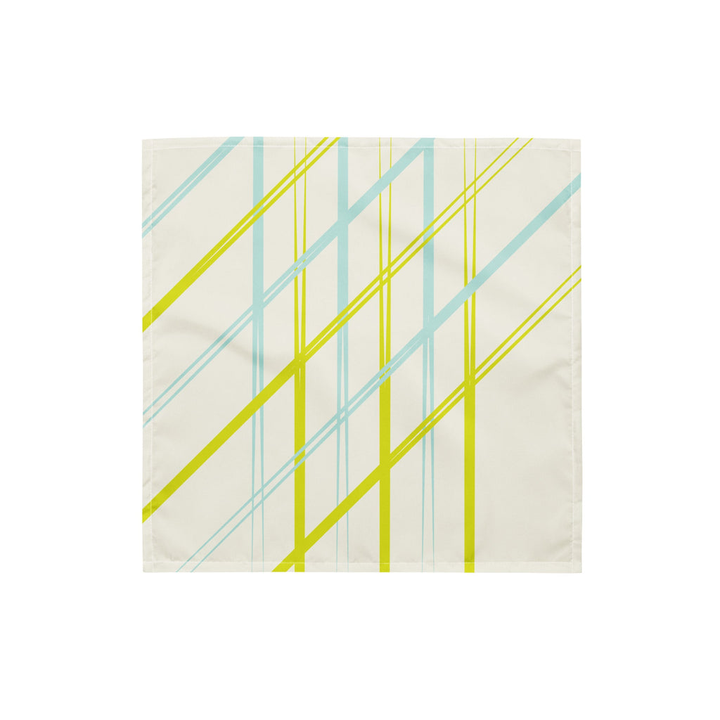Sebastian and Clementine Neon Lines Bandana for Dogs and Cats