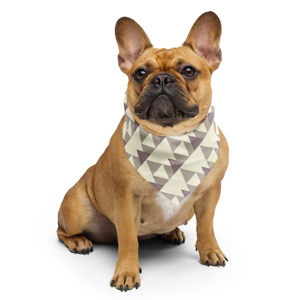 Sebastian and Clementine Triangles Bandana for Dogs and Cats