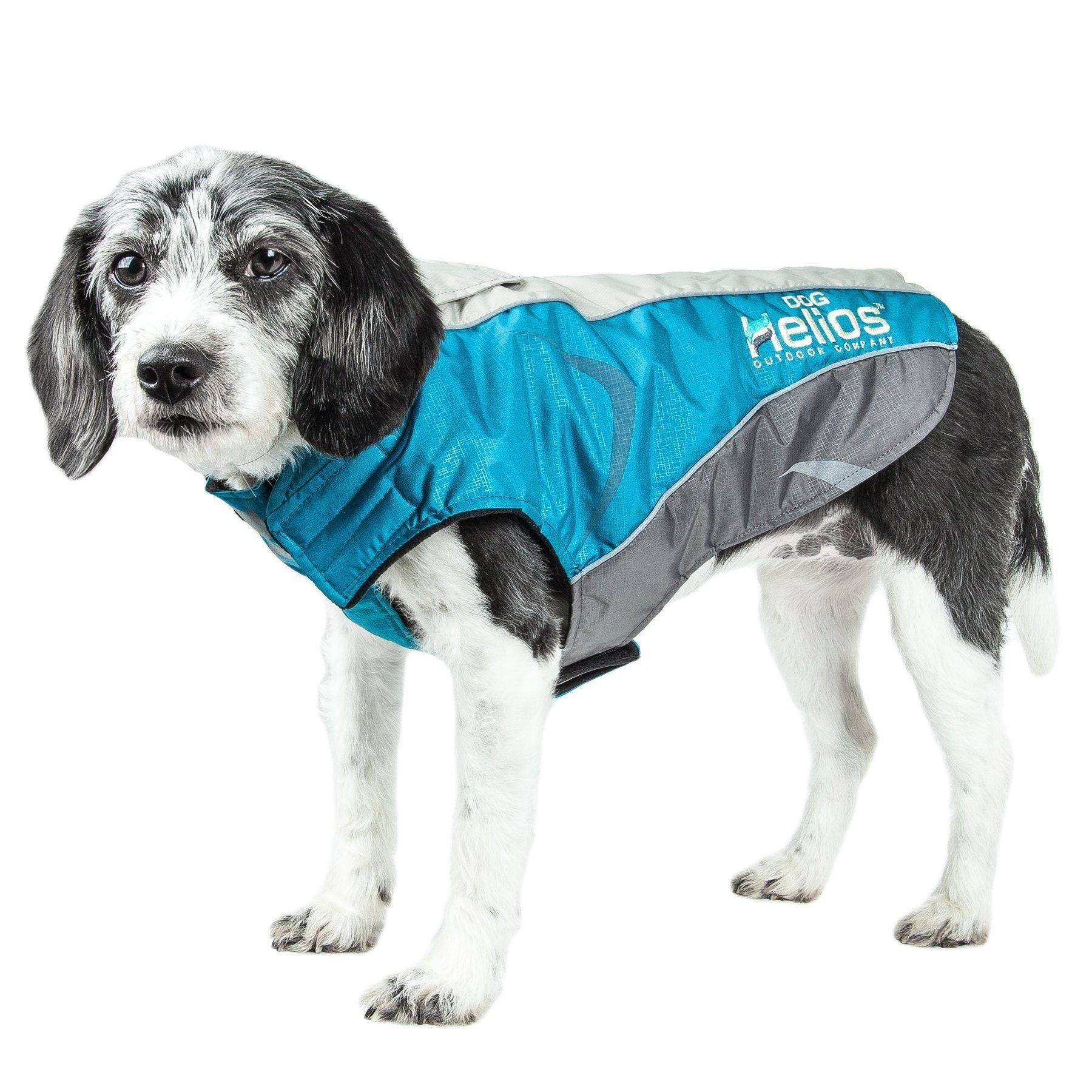 Dog Helios ® Altitude-Mountaineer Wrap-Hook-and-Loop Waterproof Dog Coat