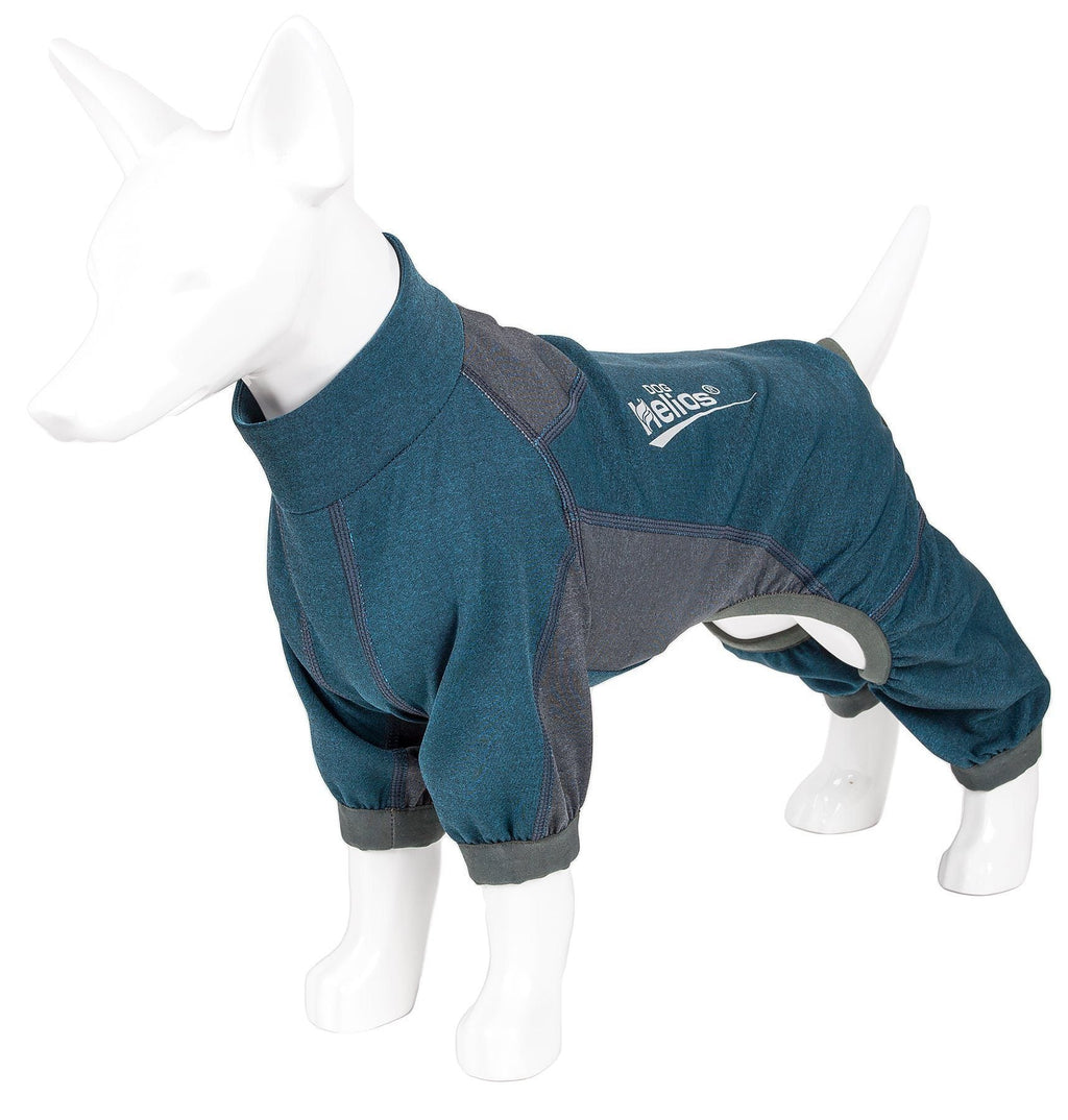 Dog Helios ® 'Rufflex' Mediumweight 4-Way-Stretch Fitness Yoga Dog Tracksuit Jacket