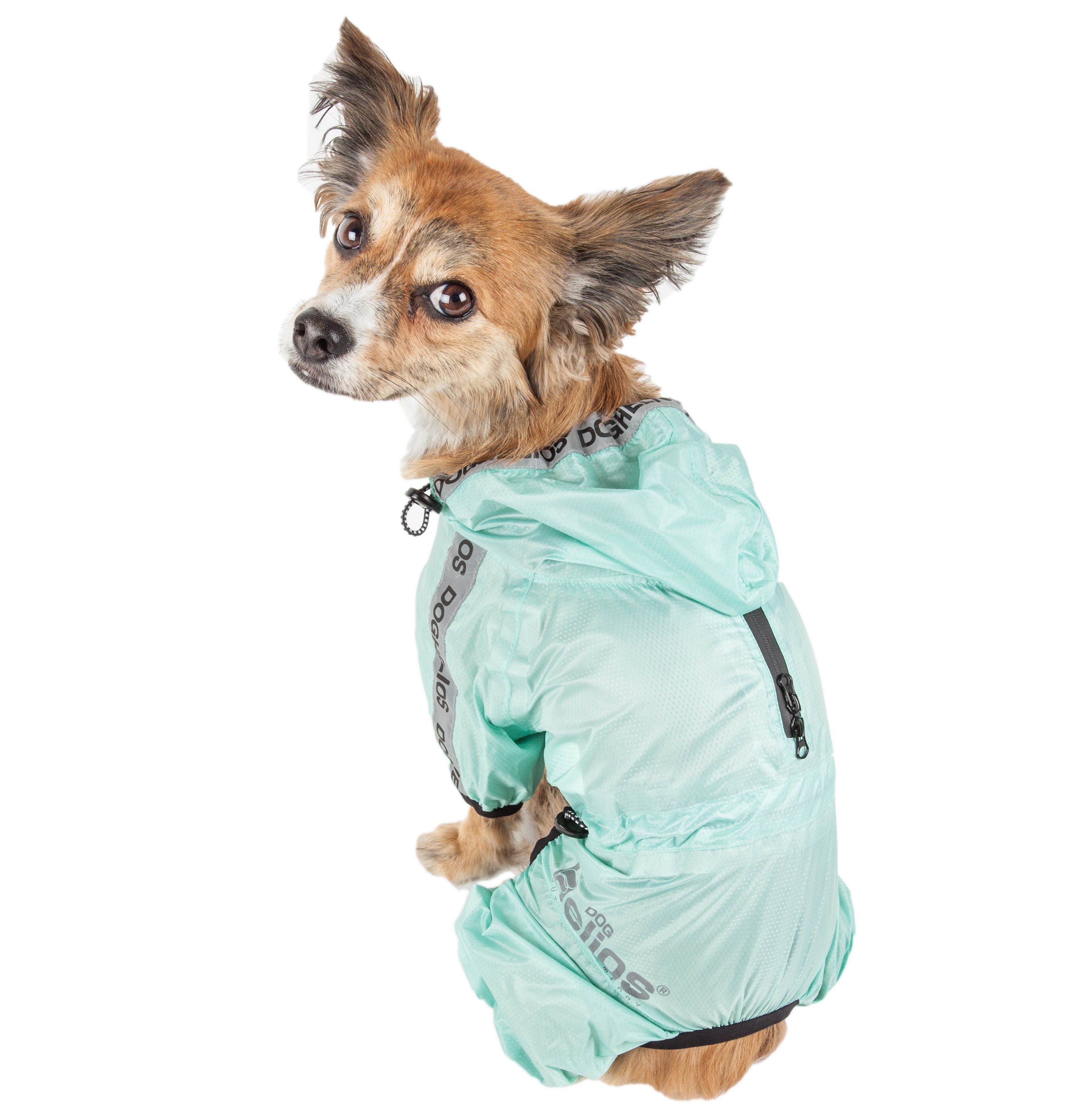 Waterproof Full Body Dog Raincoat – Torrential Shield