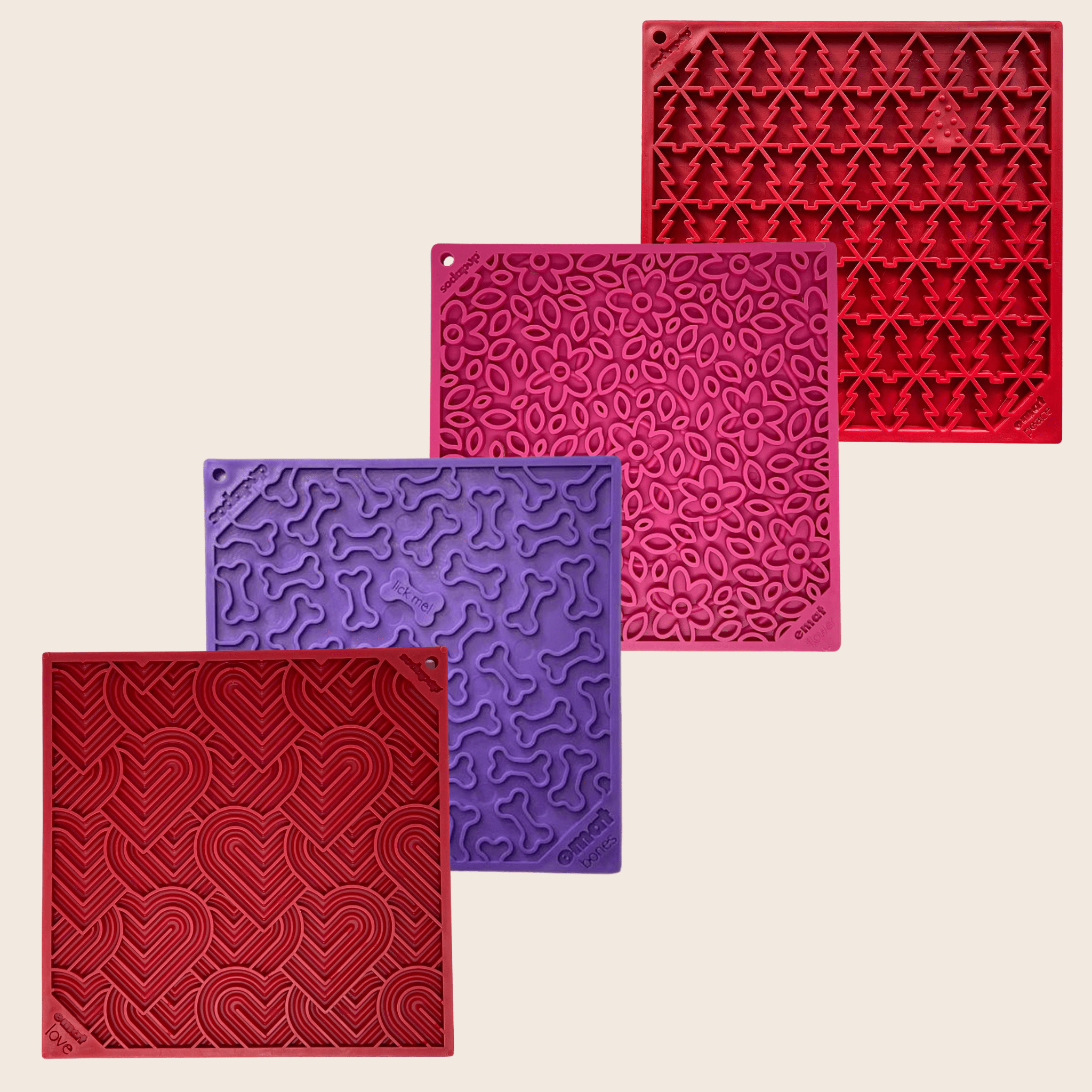 Farm to Pet Cat & Dog Lick Mats - Multiple Colors