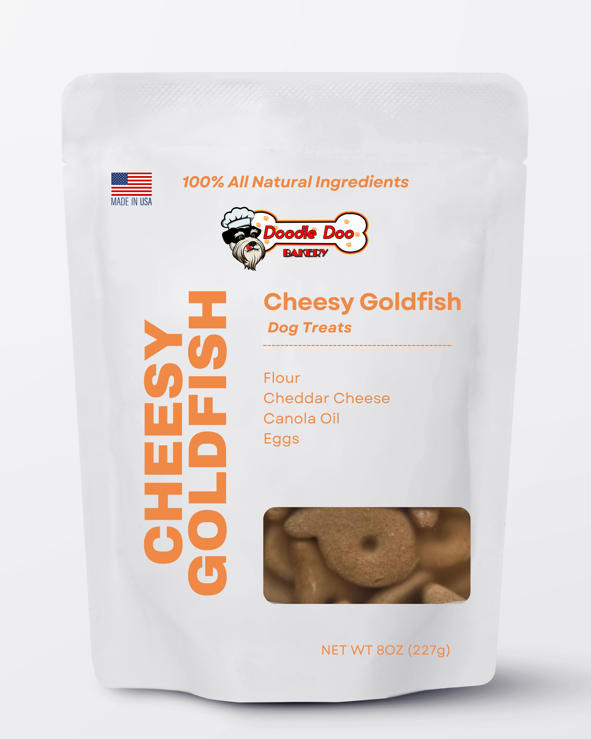 Doodle Doo Bakery Homemade Dog Treat - Cheese