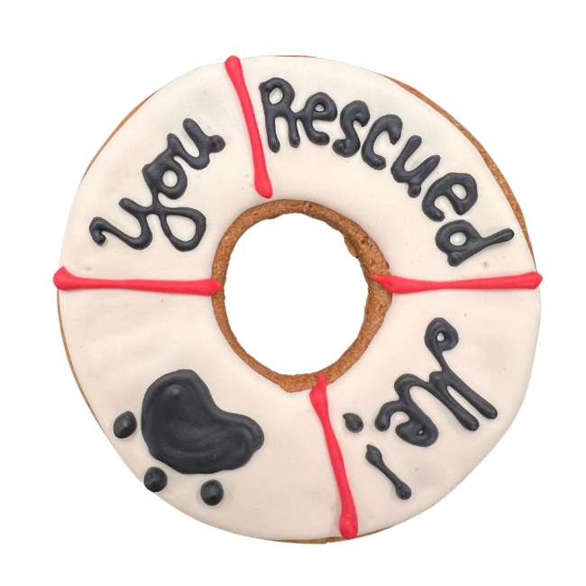 Doodle Doo Bakery Rescue Me Cookie Dog Treats