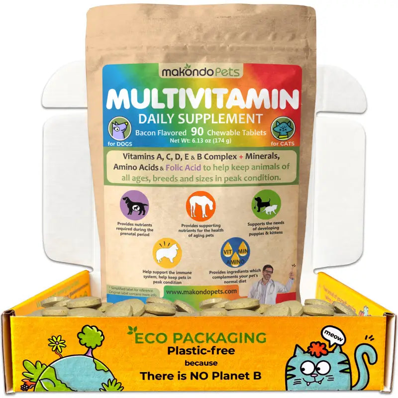Multivitamin for Dogs & Cats. Prenatal Vitamins