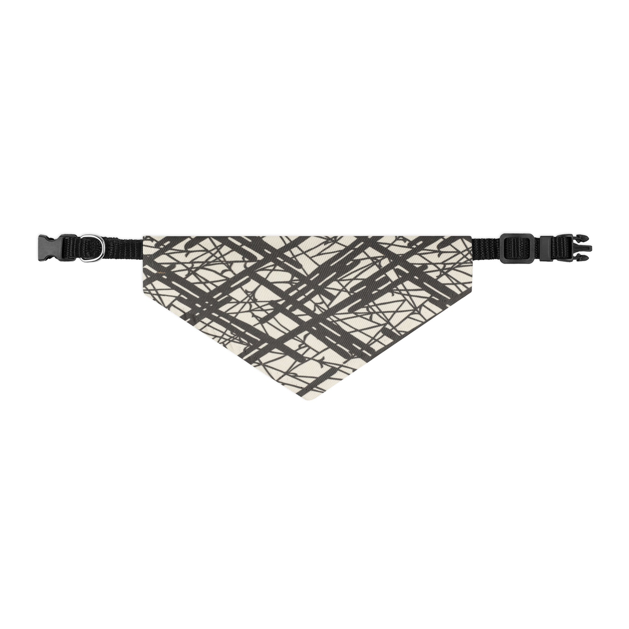 Sebastian and Clementine Vintage Collection Abstract Lines Bandana Collar for Dogs and Cats