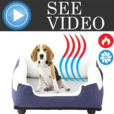 Dream Smart Electronic Heating and Cooling Dog Bed – Multiple Colors