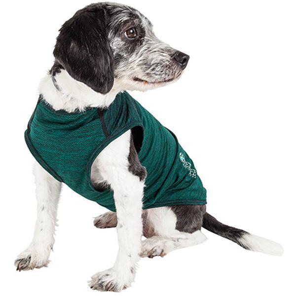 Active Aero-Pawlse Quick-Dry 4-Way-Stretch Yoga Fitness Dog T-Shirt Tank Top