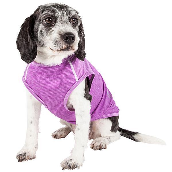 Active Aero-Pawlse Quick-Dry 4-Way-Stretch Yoga Fitness Dog T-Shirt Tank Top