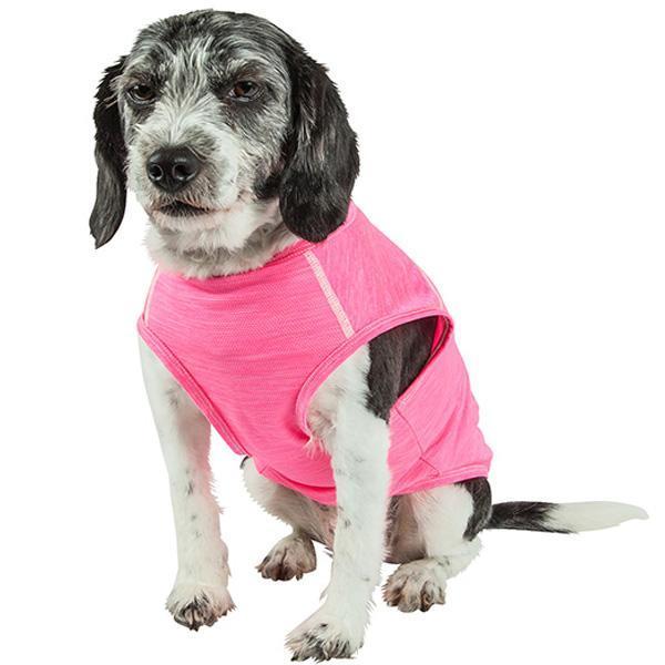Active Aero-Pawlse Quick-Dry 4-Way-Stretch Yoga Fitness Dog T-Shirt Tank Top