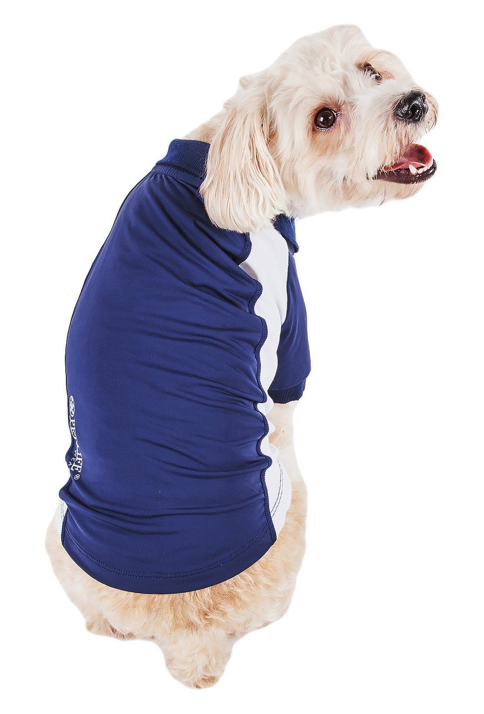 Active Barko Pawlo Relax-Stretch Quick-Dry Performance Dog Polo T-Shirt