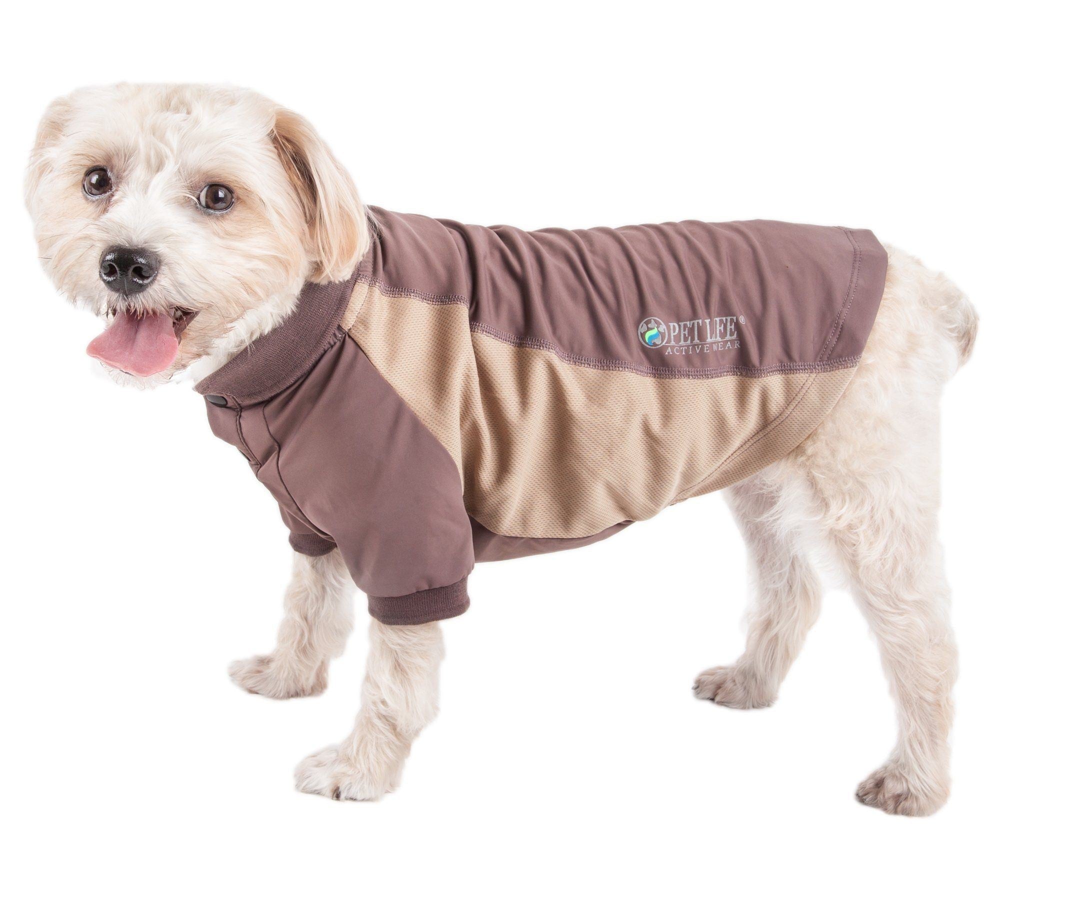 Active Barko Pawlo Relax-Stretch Quick-Dry Performance Dog Polo T-Shirt
