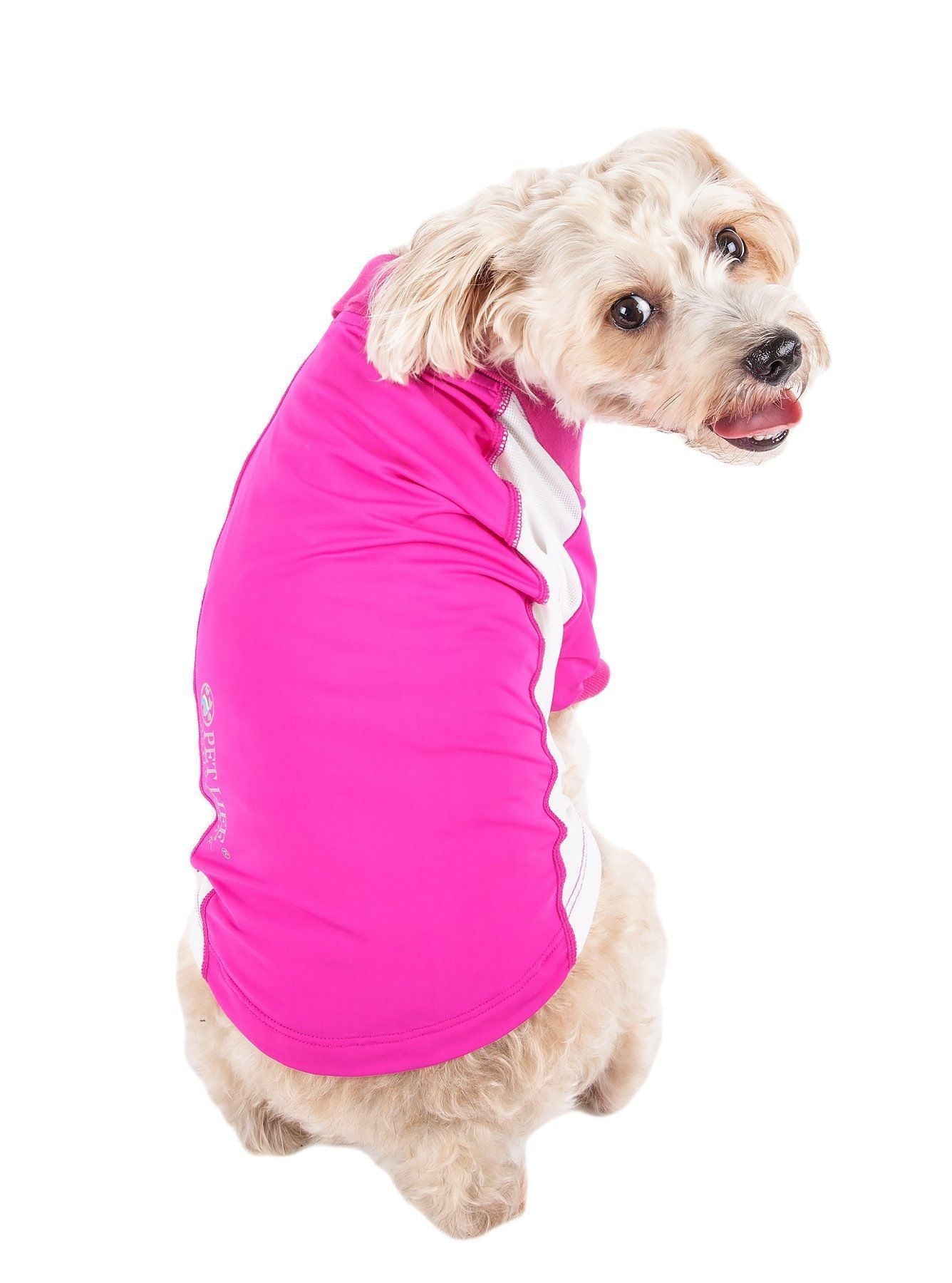 Active Barko Pawlo Relax-Stretch Quick-Dry Performance Dog Polo T-Shirt