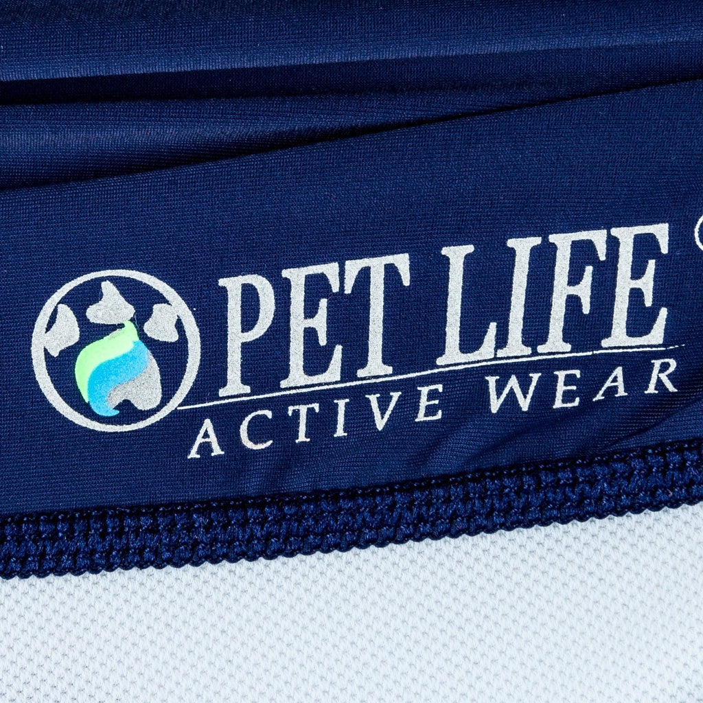Active Barko Pawlo Relax-Stretch Quick-Dry Performance Dog Polo T-Shirt