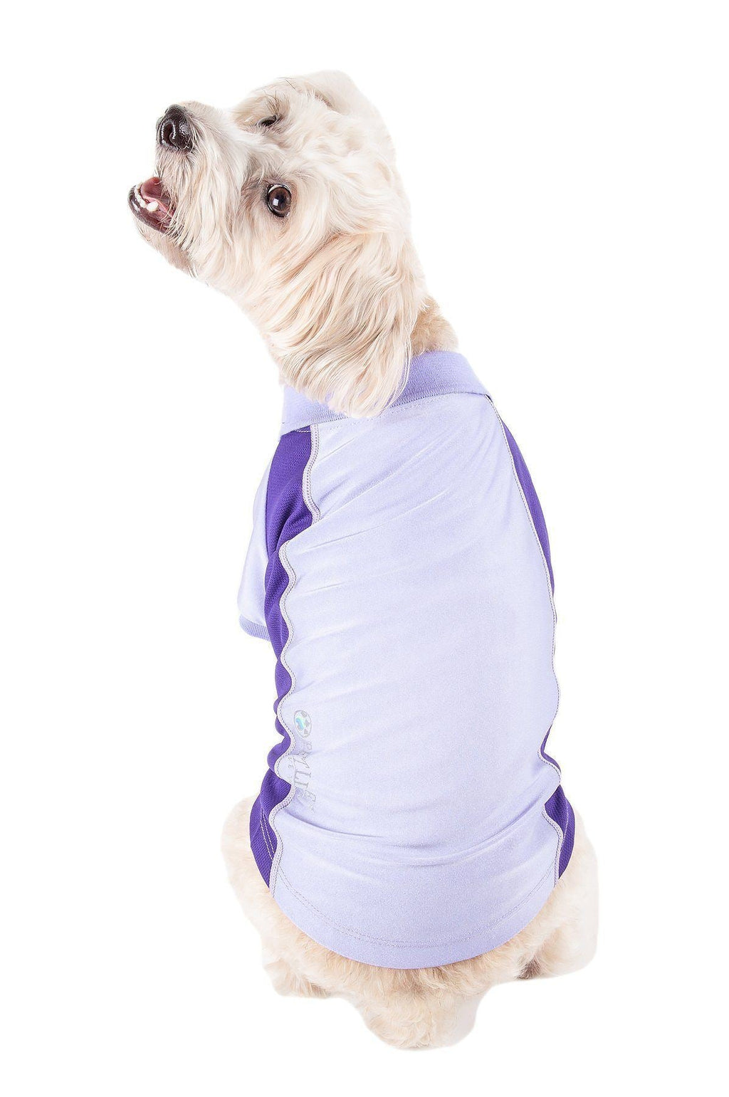 Active Barko Pawlo Relax-Stretch Quick-Dry Performance Dog Polo T-Shirt