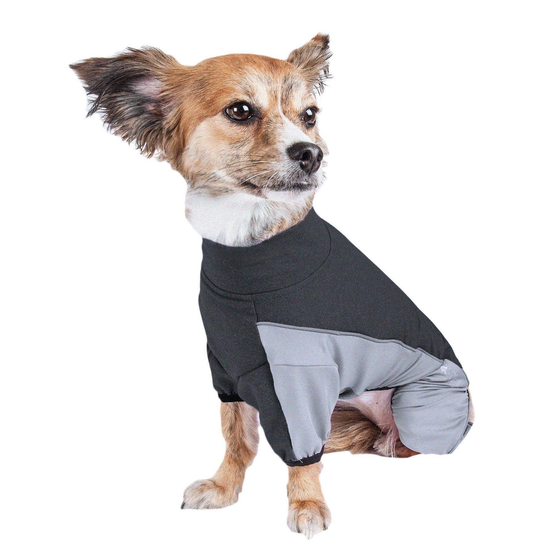 Active Chase Pacer Medium-Weight 4-Way-Stretch Yoga Fitness Dog Tracksuit