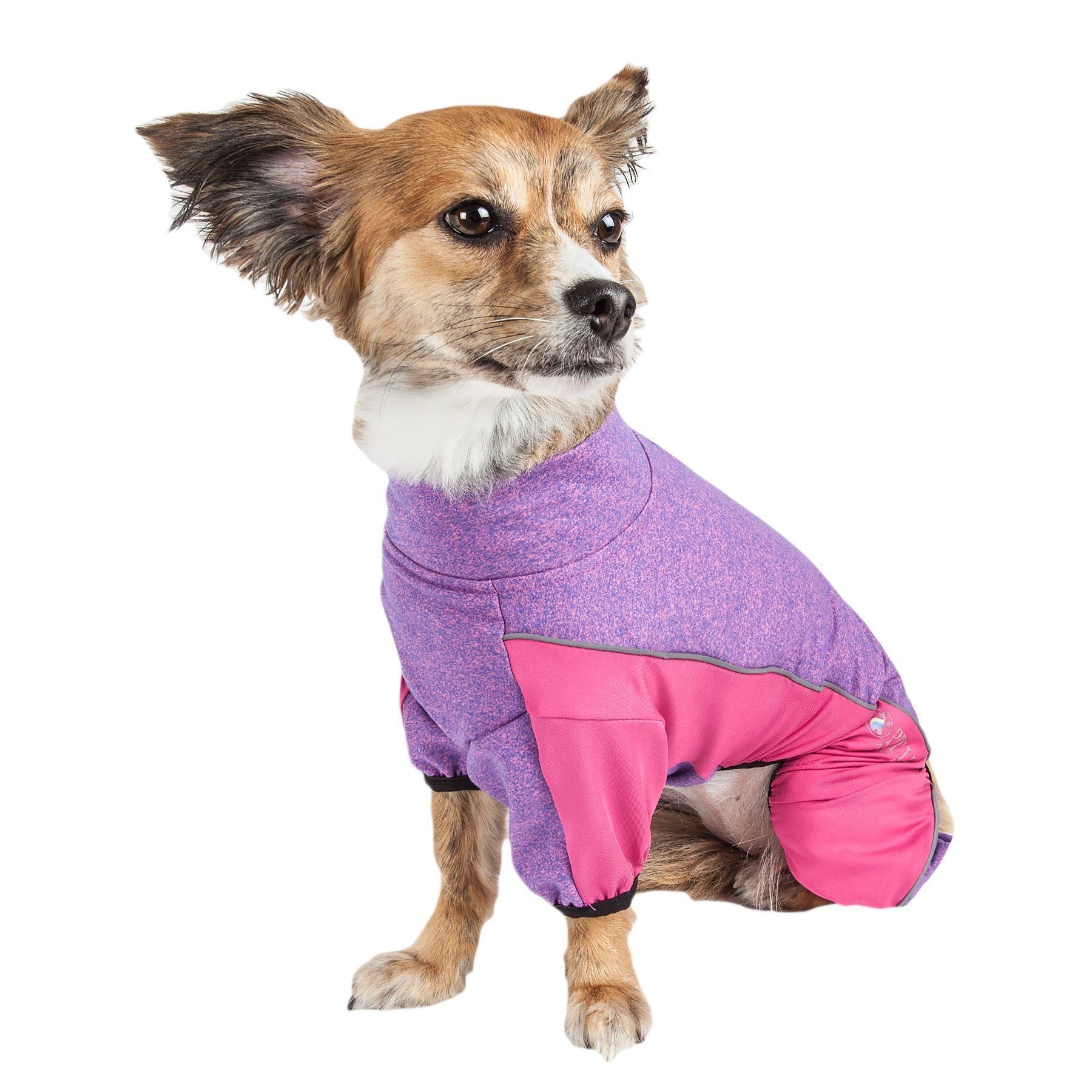 Active Chase Pacer Medium-Weight 4-Way-Stretch Yoga Fitness Dog Tracksuit