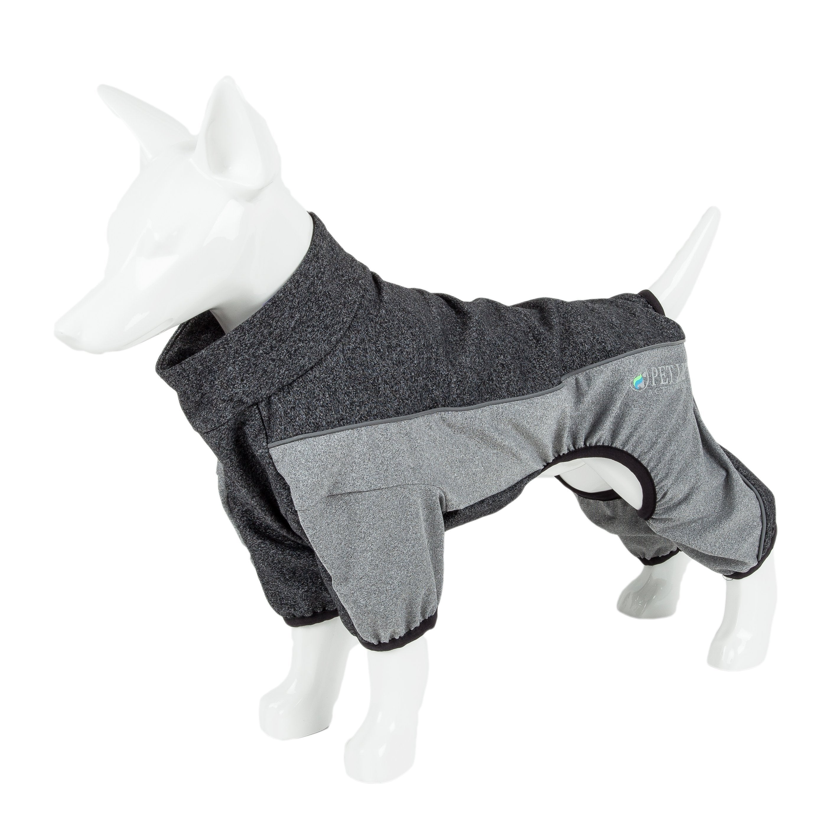 Active Chase Pacer Medium-Weight 4-Way-Stretch Yoga Fitness Dog Tracksuit