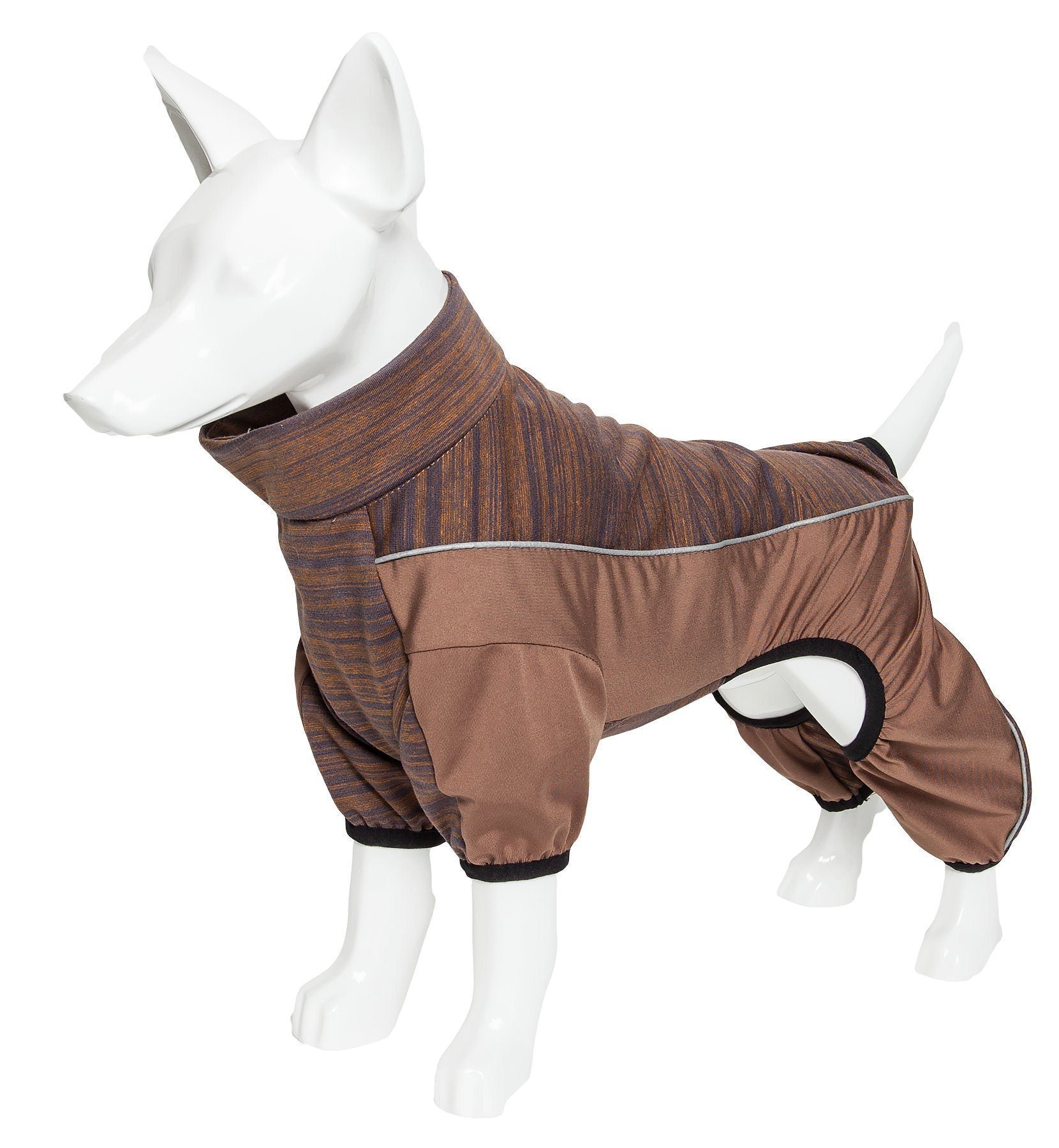 Active Chase Pacer Medium-Weight 4-Way-Stretch Yoga Fitness Dog Tracksuit