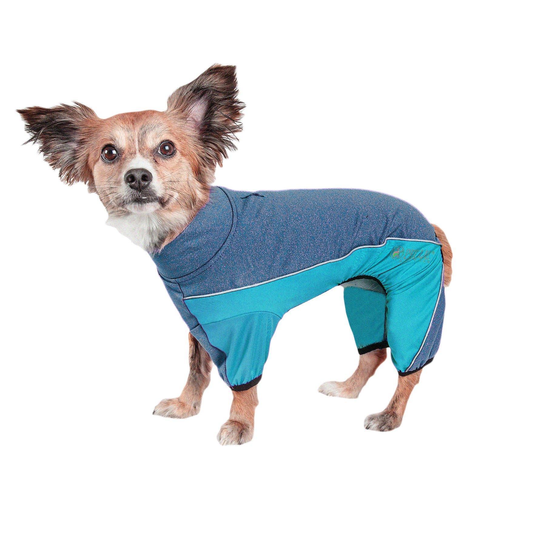 Active Chase Pacer Medium-Weight 4-Way-Stretch Yoga Fitness Dog Tracksuit