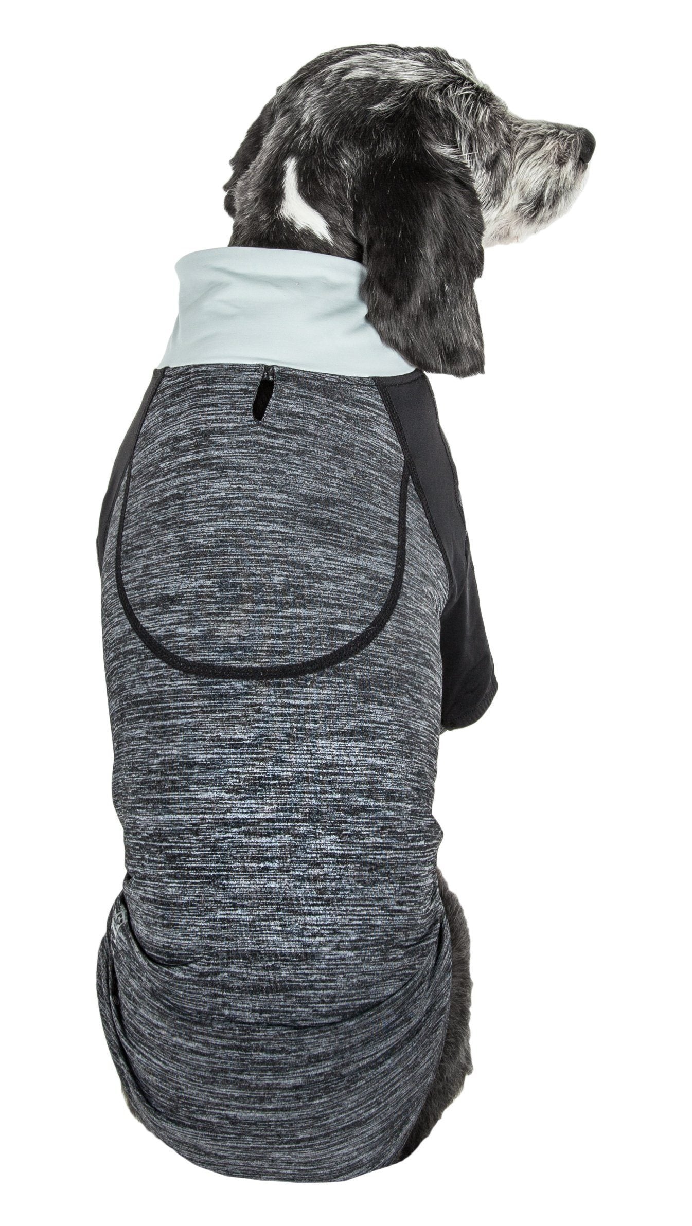 Active Chewitt Wagassy 4-Way-Stretch Yoga Fitness Long-Sleeve Dog T-Shirt
