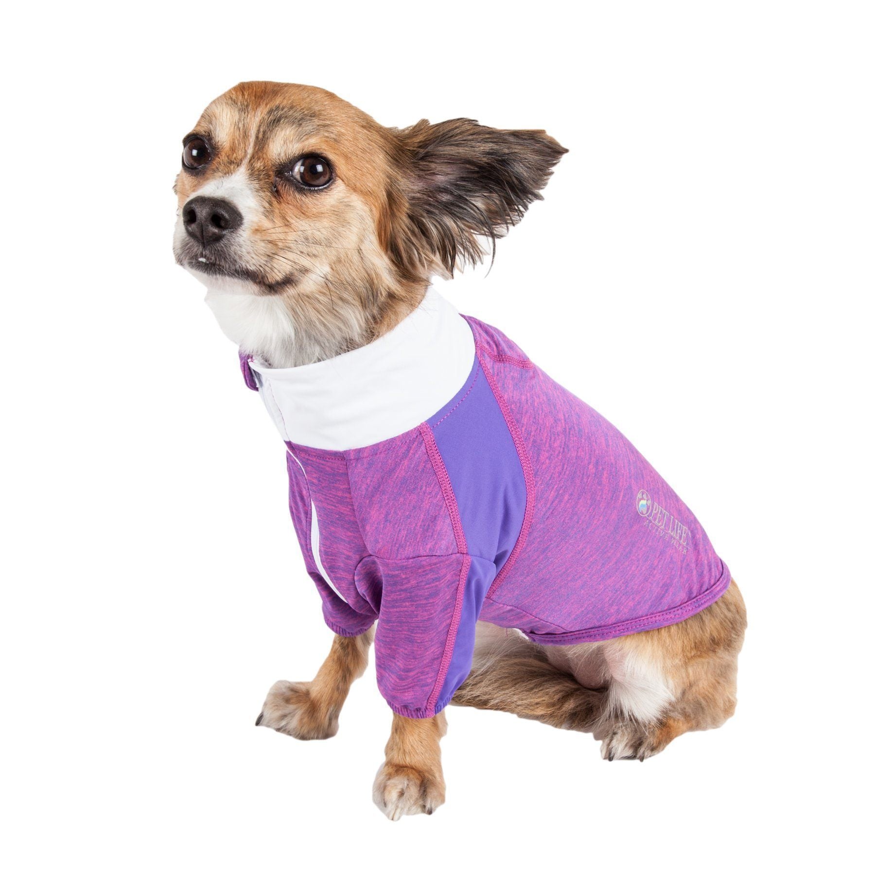 Active Chewitt Wagassy 4-Way-Stretch Yoga Fitness Long-Sleeve Dog T-Shirt