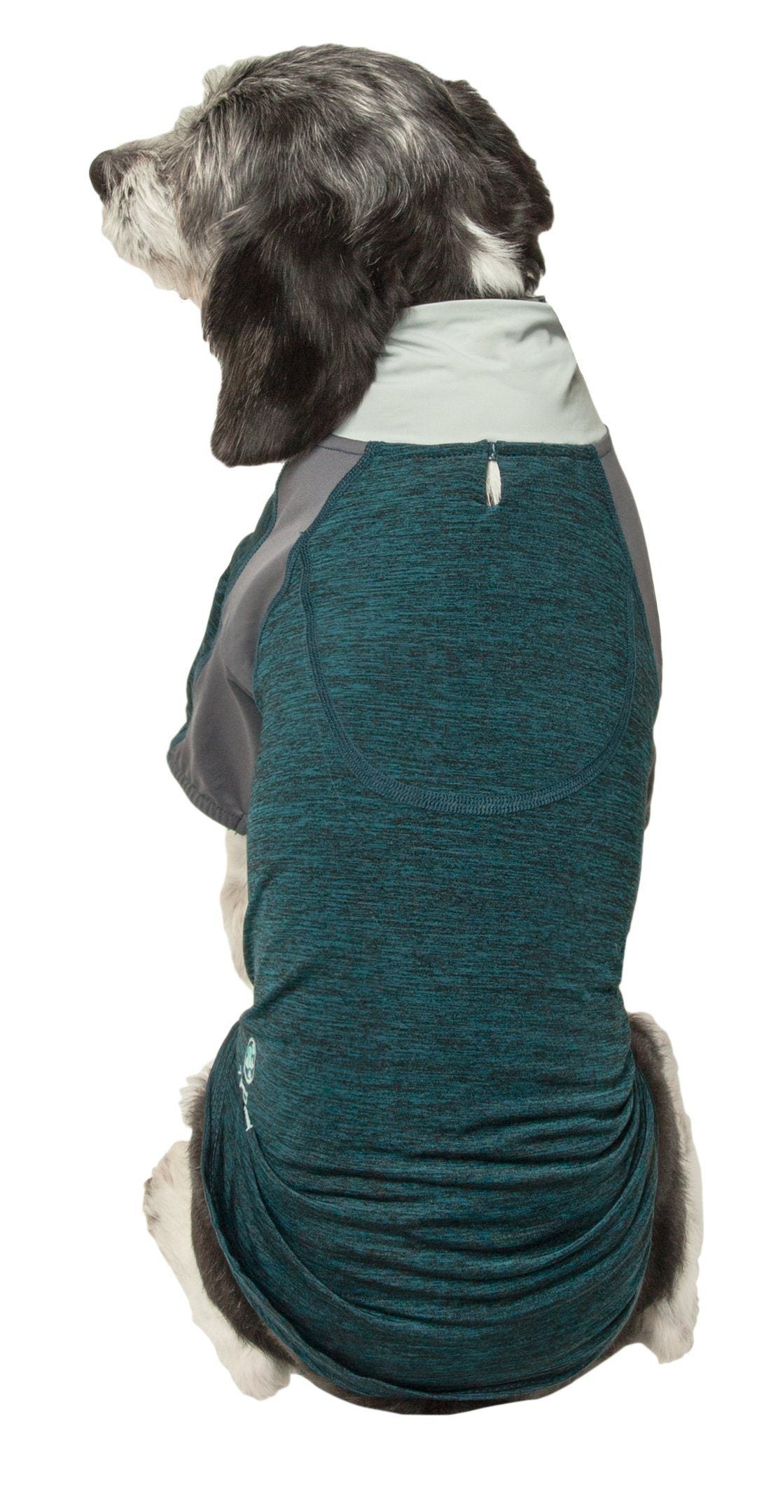 Active Chewitt Wagassy 4-Way-Stretch Yoga Fitness Long-Sleeve Dog T-Shirt