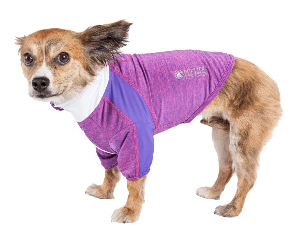 Active Chewitt Wagassy 4-Way-Stretch Yoga Fitness Long-Sleeve Dog T-Shirt