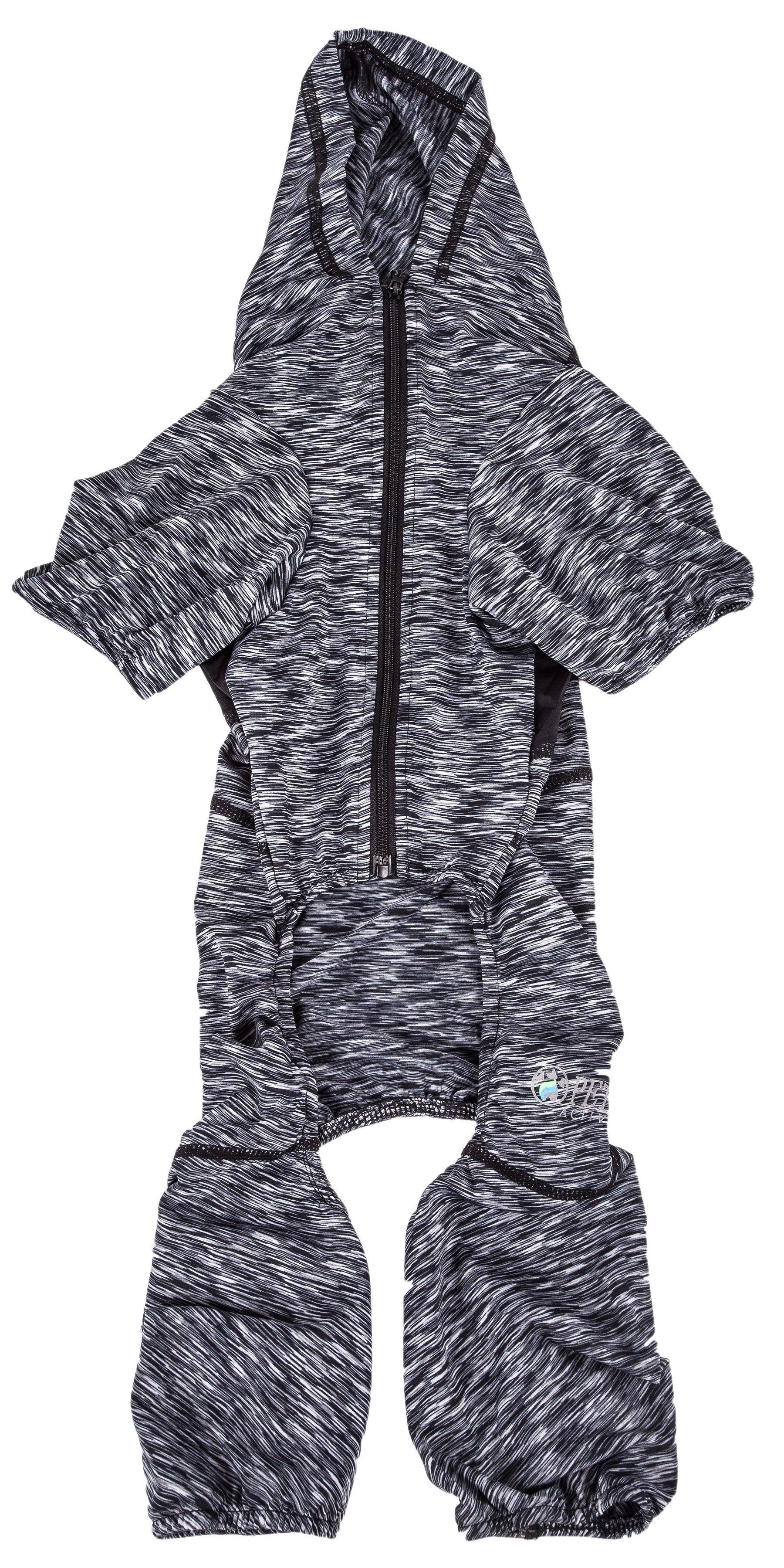 Active Downward Dog 4-Way-Stretch Fitness Yoga Dog Tracksuit Hoodie