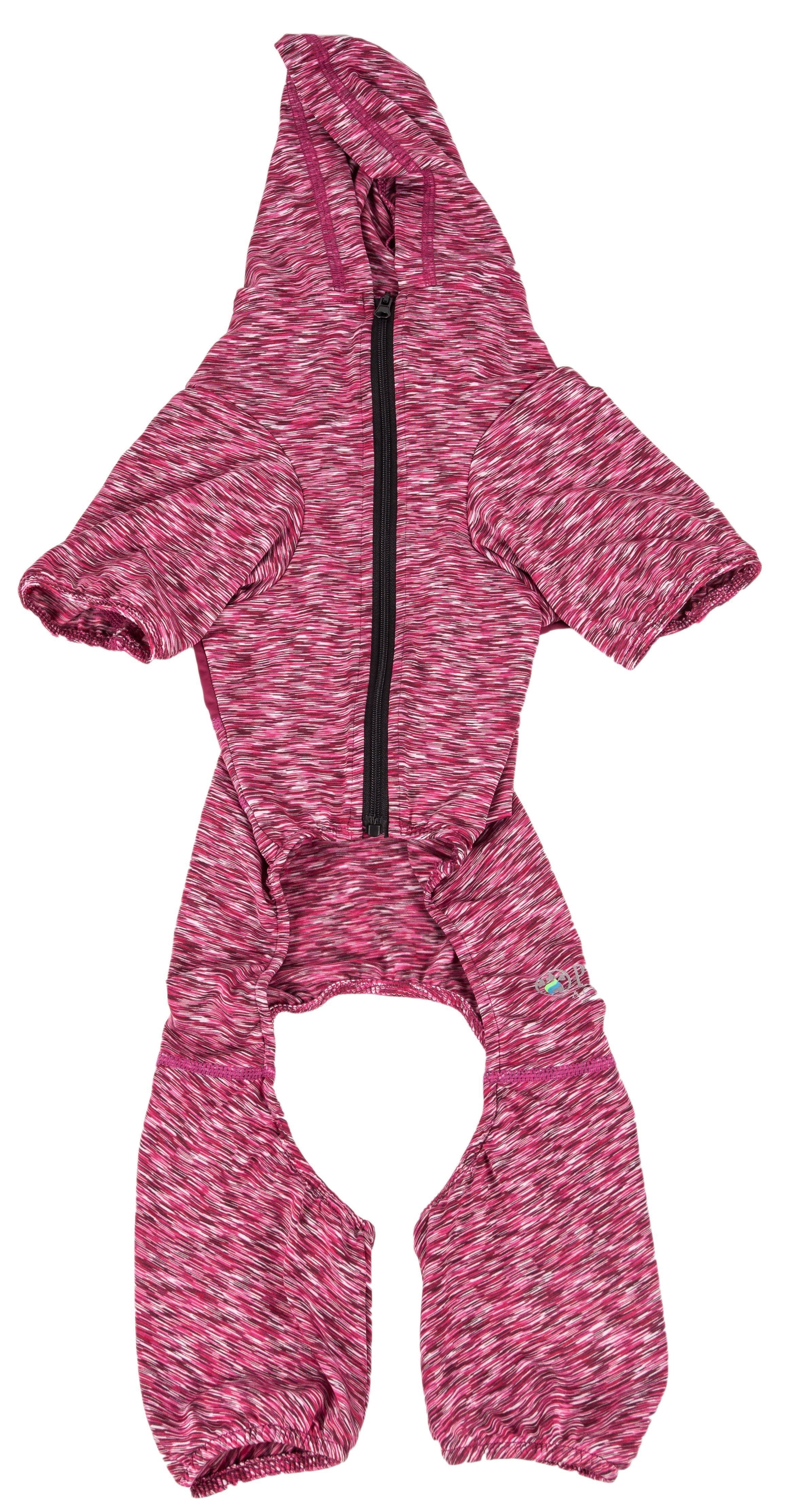 Active Downward Dog 4-Way-Stretch Fitness Yoga Dog Tracksuit Hoodie