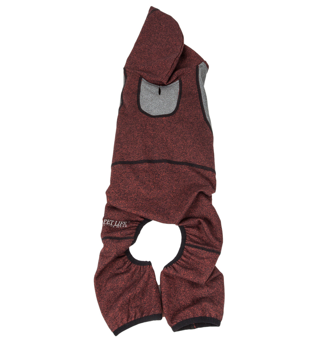Fur-Breeze 4-Way-Stretch Full Body Hooded Dog Yoga Sweater