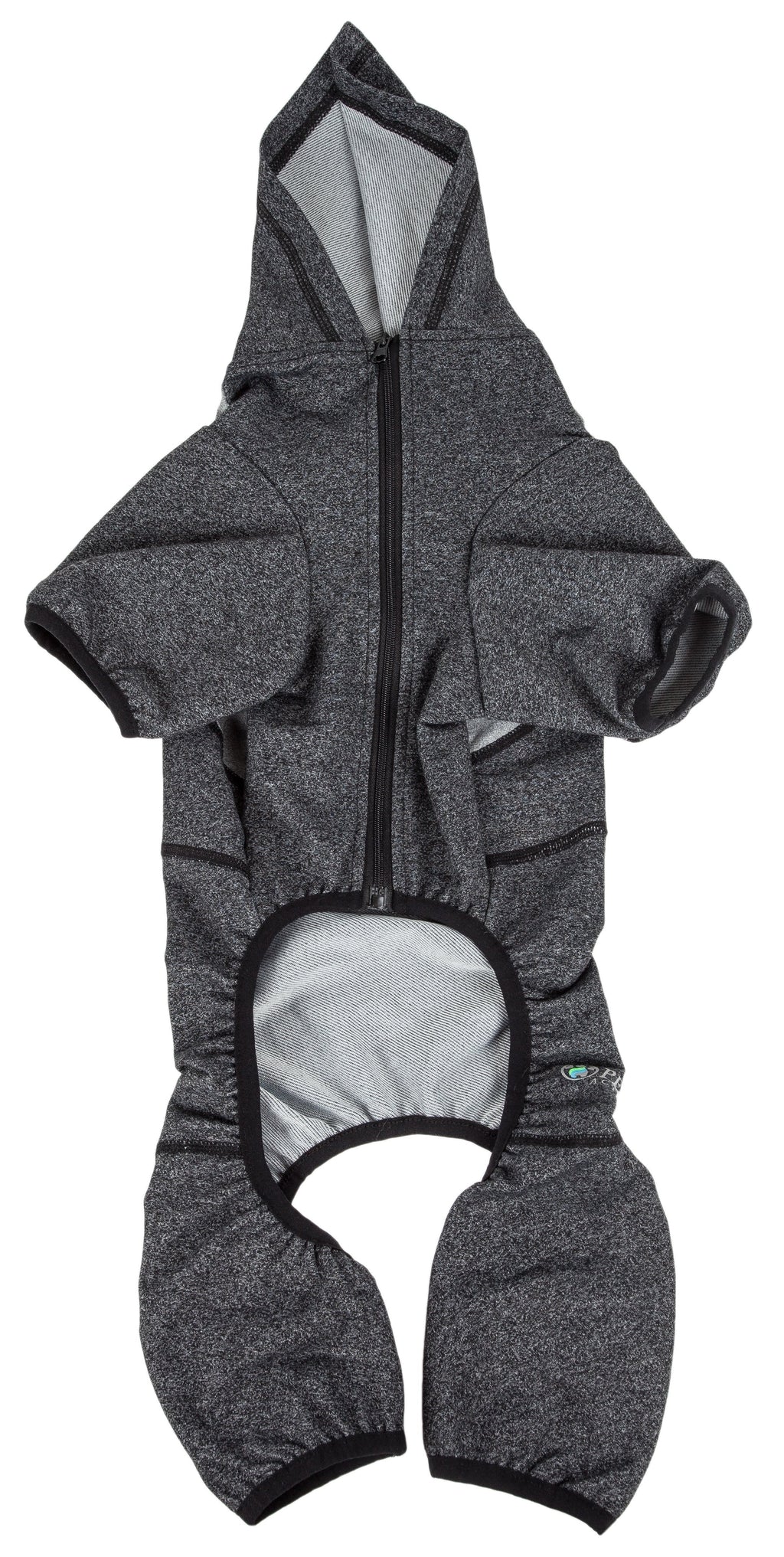 Fur-Breeze 4-Way-Stretch Full Body Hooded Dog Yoga Sweater