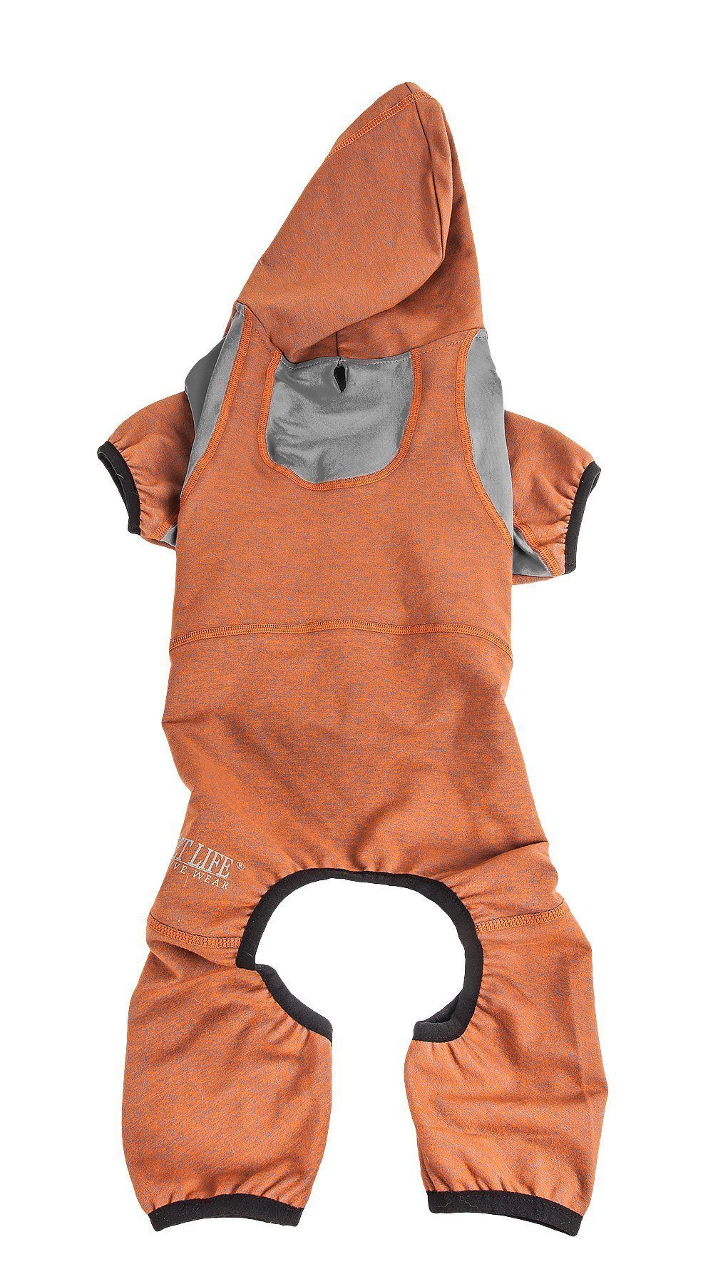 Fur-Breeze 4-Way-Stretch Full Body Hooded Dog Yoga Sweater