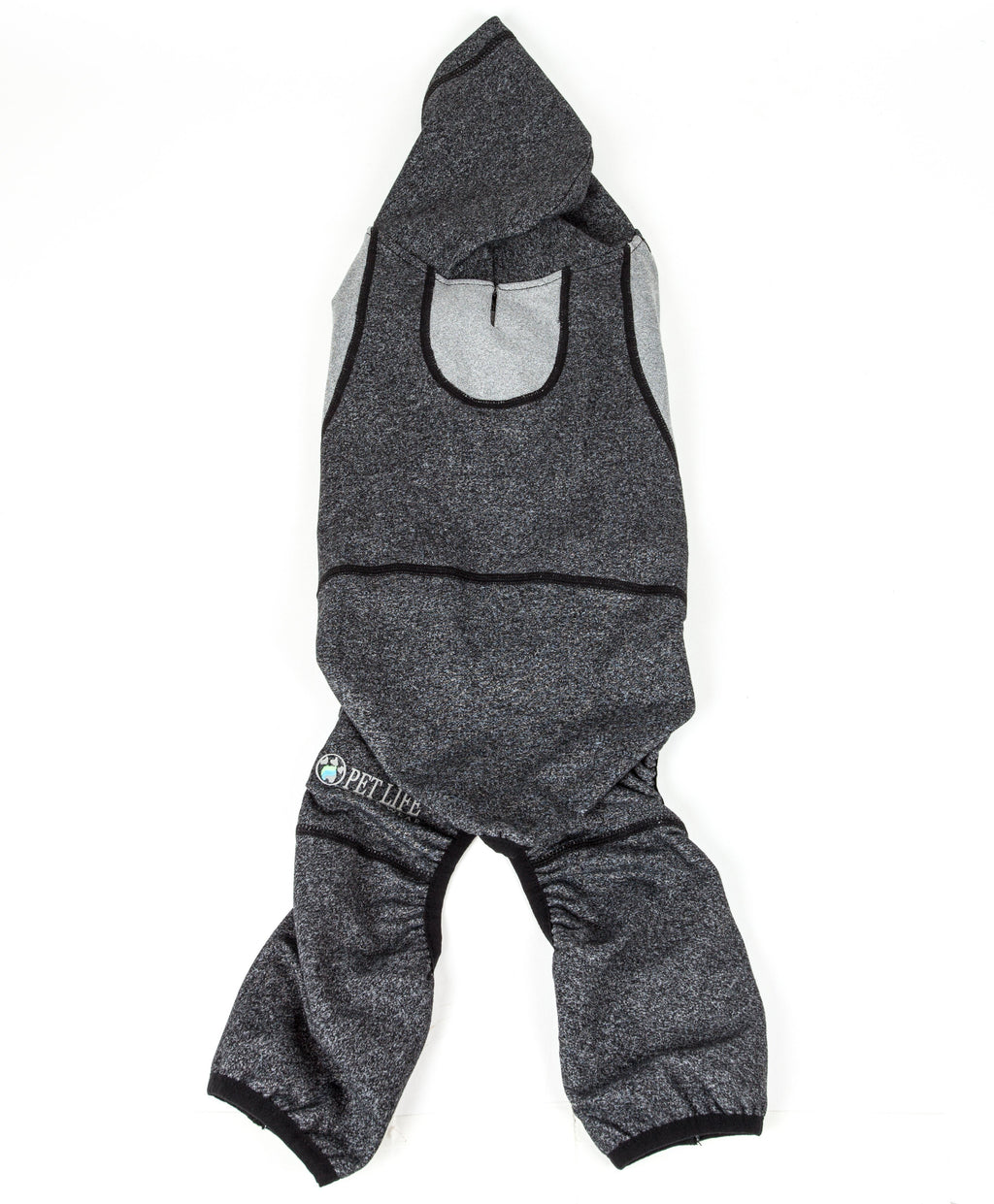 Fur-Breeze 4-Way-Stretch Full Body Hooded Dog Yoga Sweater