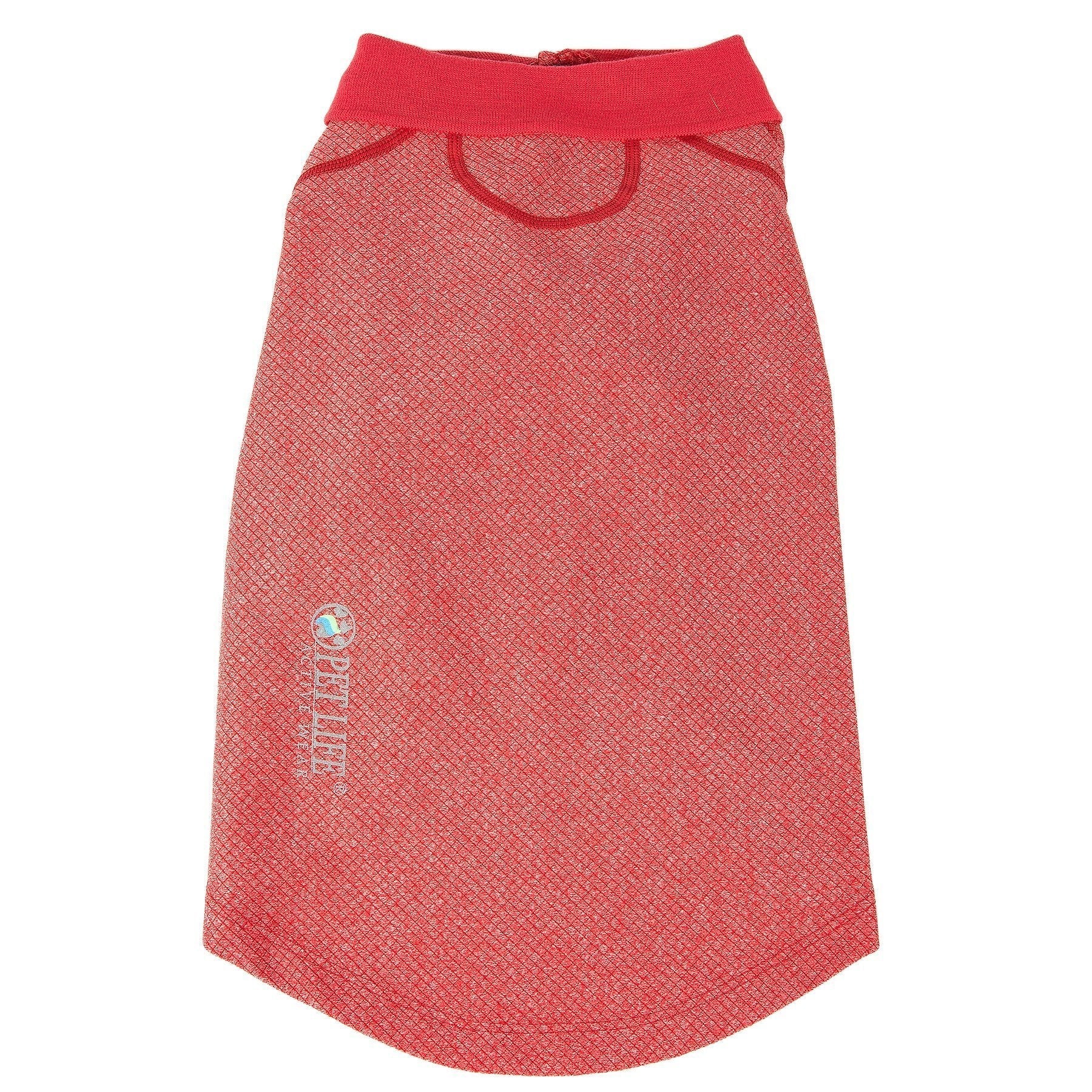 Active Fur-Flex Stretch Quick-Dry Anti-Odor Fitness Yoga Dog Polo T-Shirt