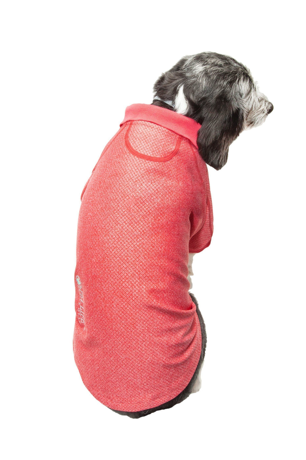 Active Fur-Flex Stretch Quick-Dry Anti-Odor Fitness Yoga Dog Polo T-Shirt