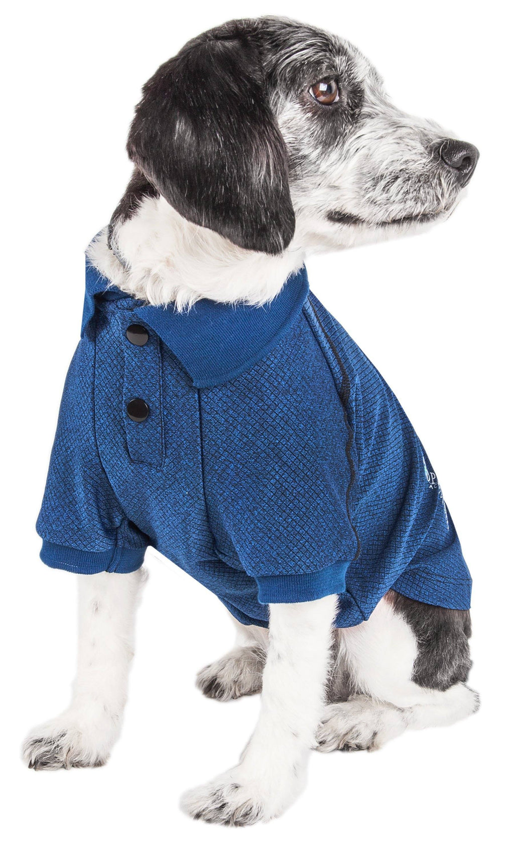 Active Fur-Flex Stretch Quick-Dry Anti-Odor Fitness Yoga Dog Polo T-Shirt