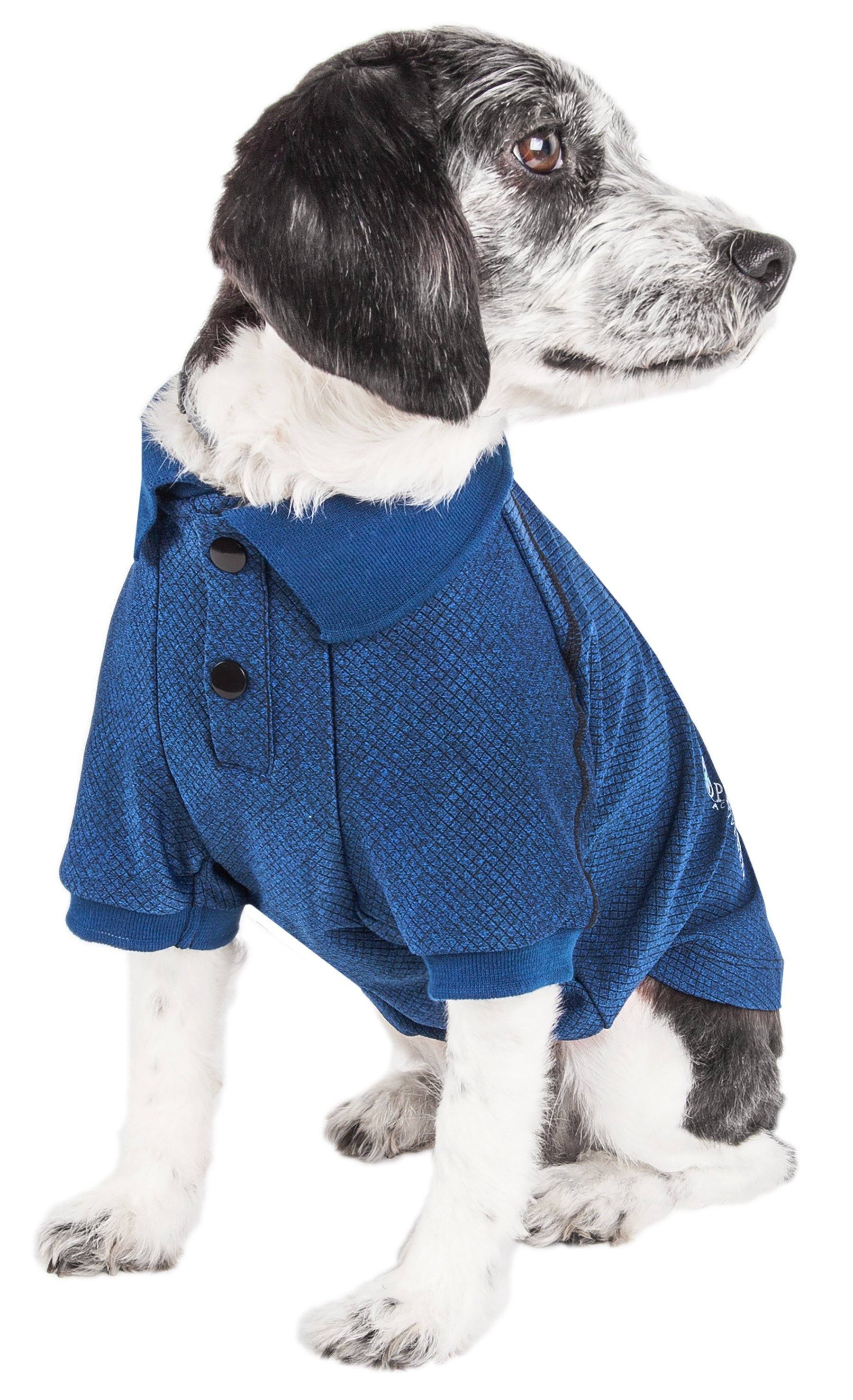 Active Fur-Flex Stretch Quick-Dry Anti-Odor Fitness Yoga Dog Polo T-Shirt
