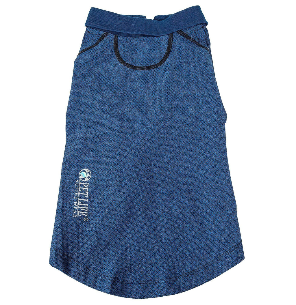Active Fur-Flex Stretch Quick-Dry Anti-Odor Fitness Yoga Dog Polo T-Shirt