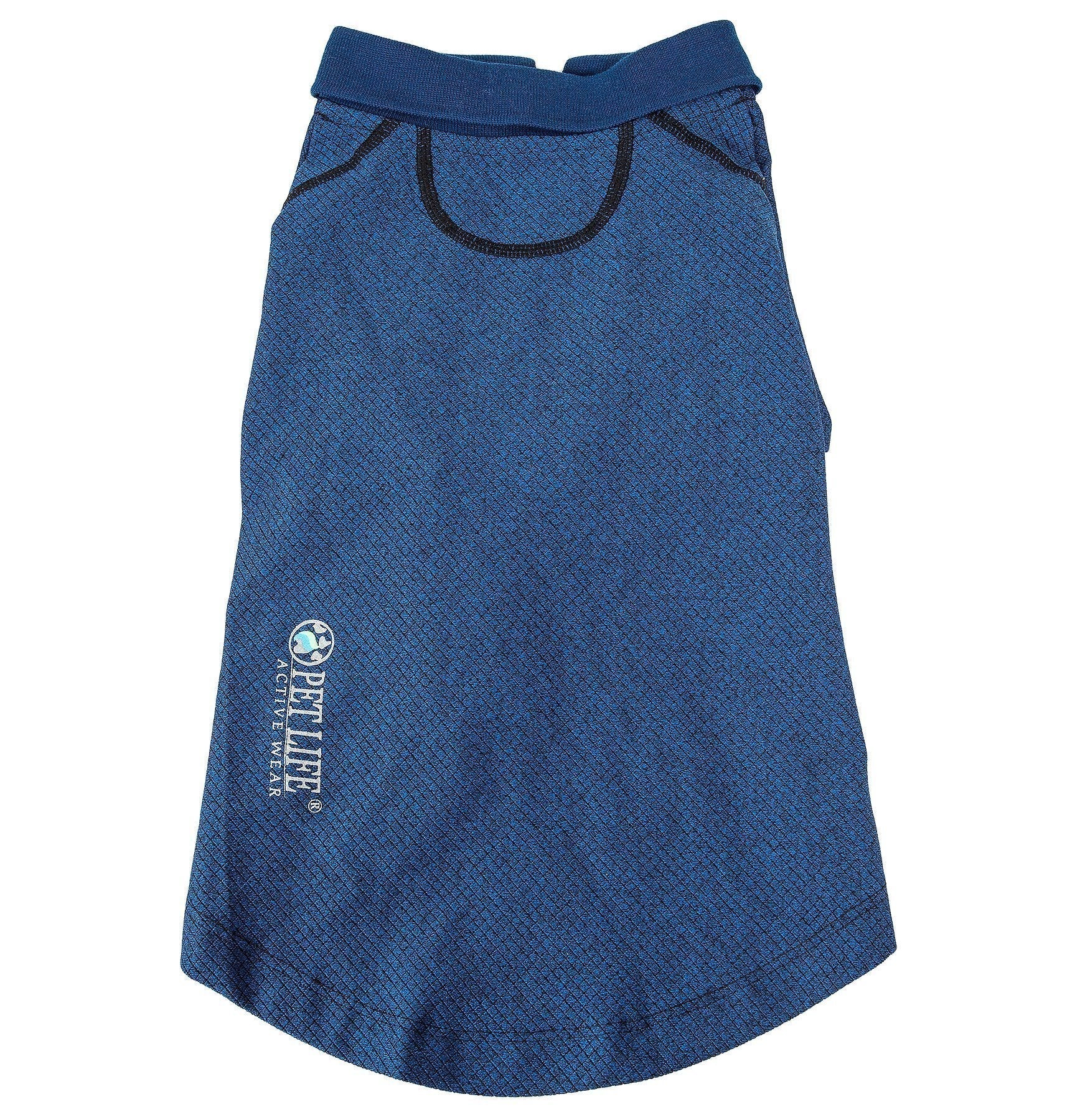 Active Fur-Flex Stretch Quick-Dry Anti-Odor Fitness Yoga Dog Polo T-Shirt