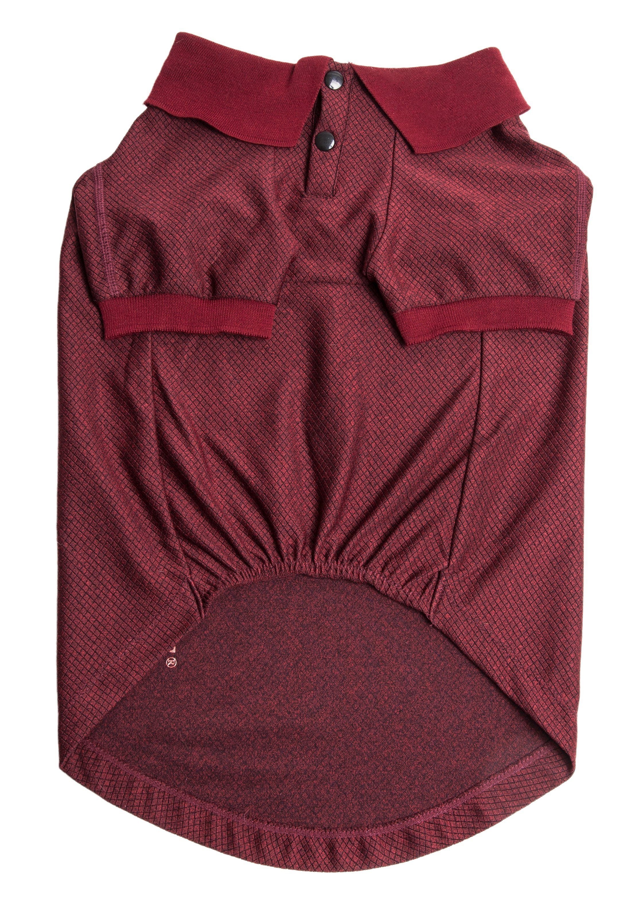 Active Fur-Flex Stretch Quick-Dry Anti-Odor Fitness Yoga Dog Polo T-Shirt