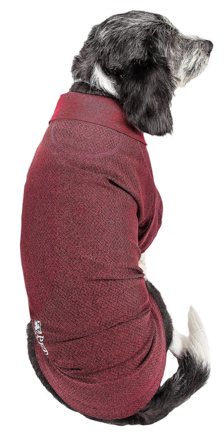 Active Fur-Flex Stretch Quick-Dry Anti-Odor Fitness Yoga Dog Polo T-Shirt