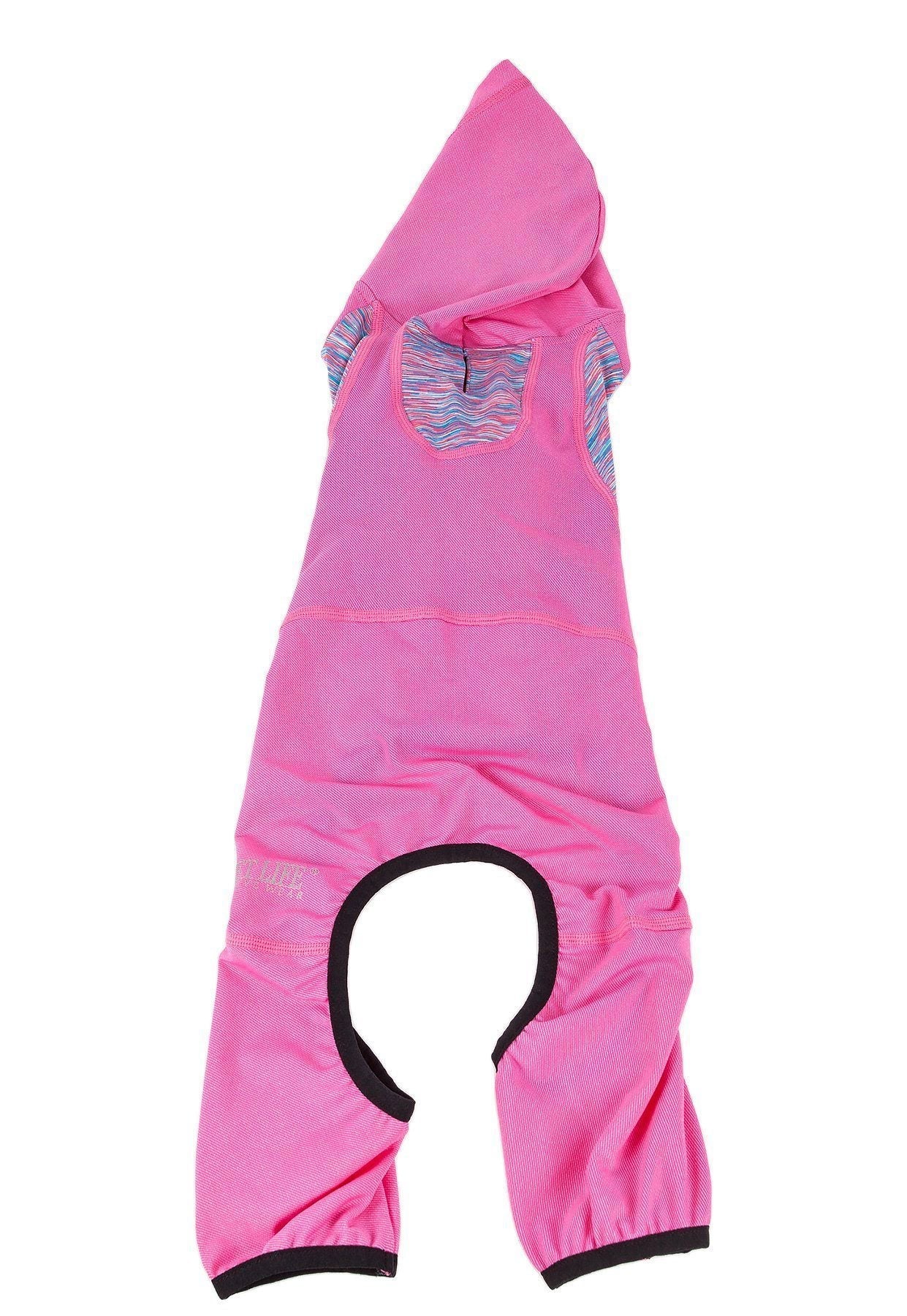 Active Pawsterity Mediumweight 4-Way-Stretch Yoga Fitness Dog Tracksuit Hoodie