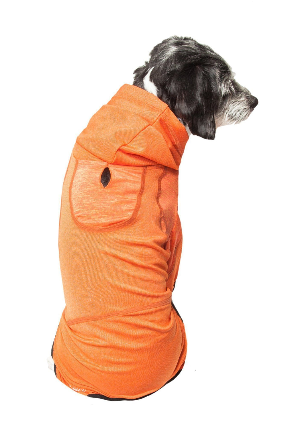 Active Pawsterity Mediumweight 4-Way-Stretch Yoga Fitness Dog Tracksuit Hoodie